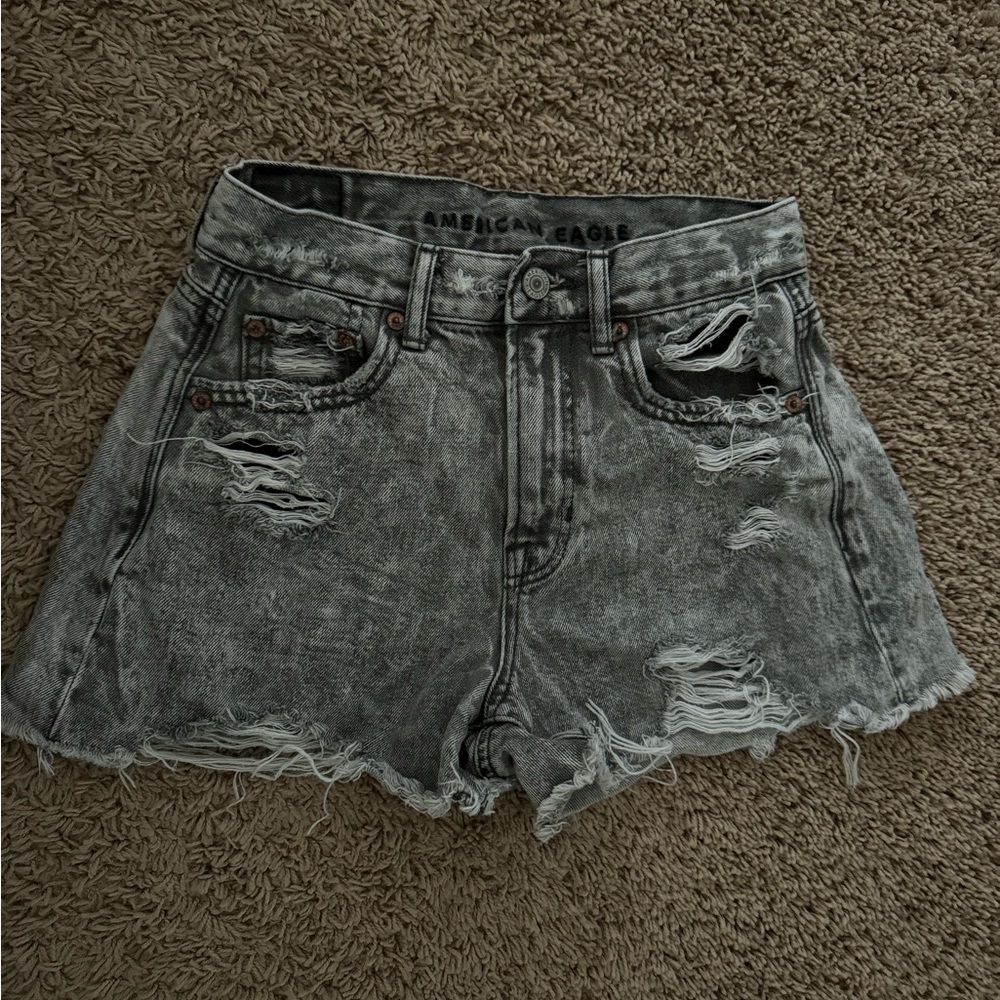American Eagle grey Jean shorts